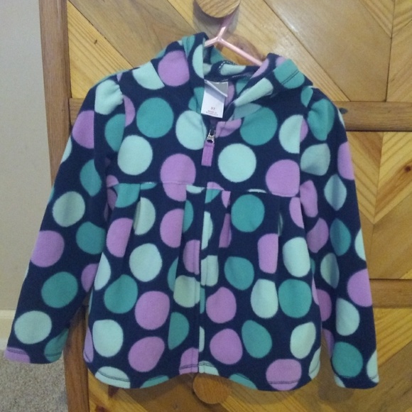 Girls, Polka dot 3t sweater - Picture 1 of 5
